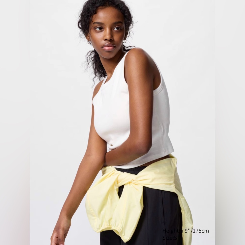 NWOT Uniqlo Bra Tank in White - Small